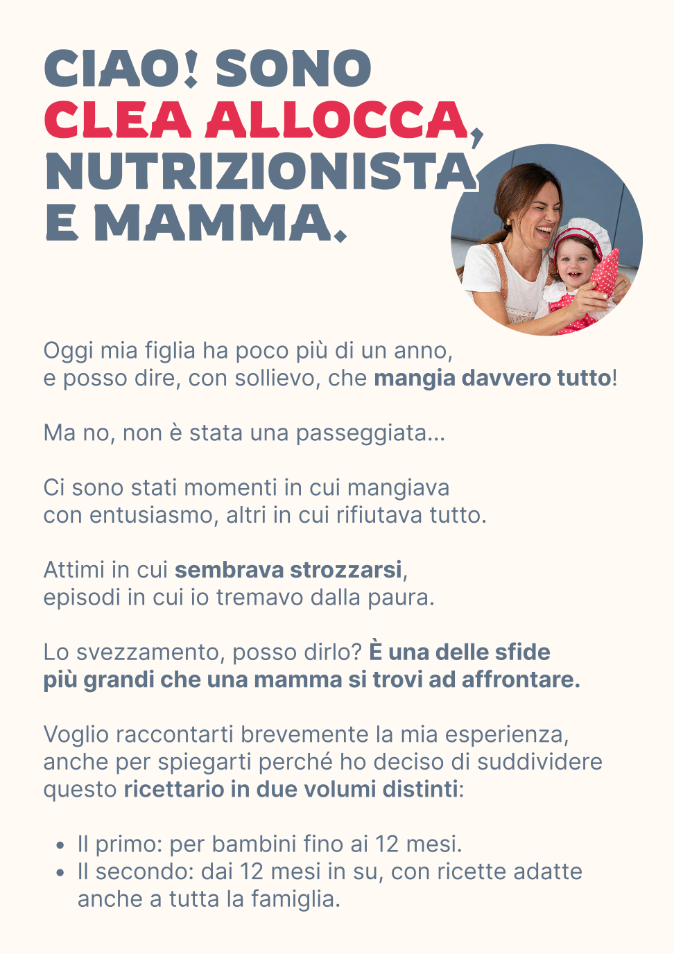 Svezzamento in Autonomia - Parte Uno: Ricettario dai 6 Mesi