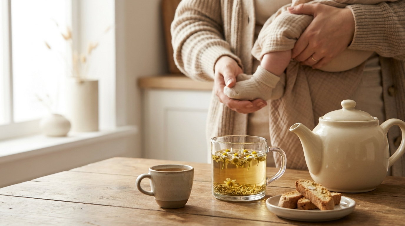 Caffè, tè e tisane in allattamento: dosi sicure e cosa controllare