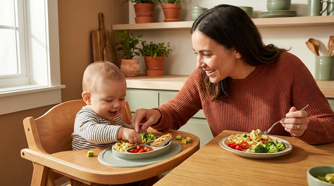 Cosa cucinare al bambino tra 6 e 12 mesi: principi, idee e schema settimanale