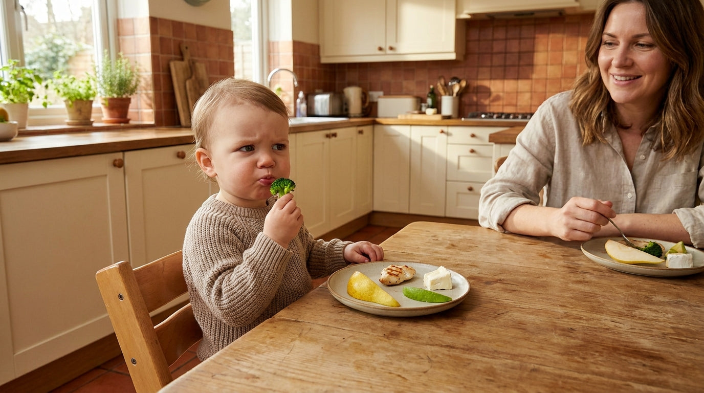Sviluppo del gusto del bambino: come educare il palato senza forzature